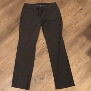 NWOT Gap grey work pants. Size 8 stretch